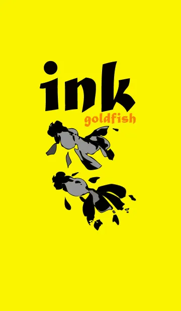 [LINE着せ替え] goldfish inkの画像1