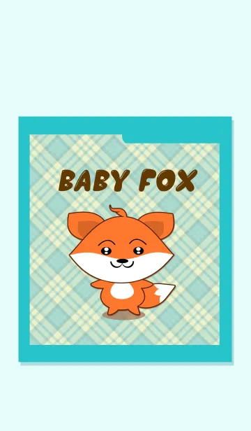 [LINE着せ替え] Baby foxの画像1