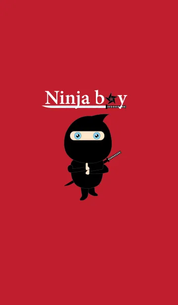 [LINE着せ替え] Ninja boyの画像1