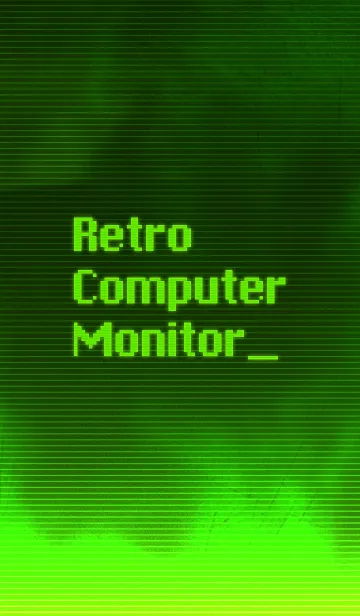 [LINE着せ替え] Retro Computer Monitorの画像1