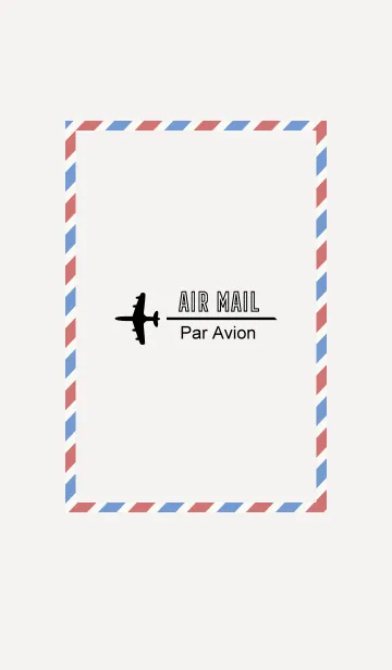 エアメール-AIR MAIL-のLINE着せ替え