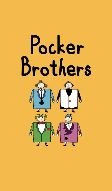 [LINE着せ替え] Pocker Brothersの画像1