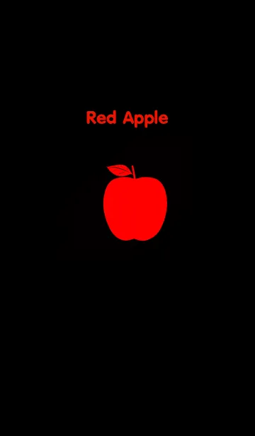 [LINE着せ替え] Red Apple themeの画像1