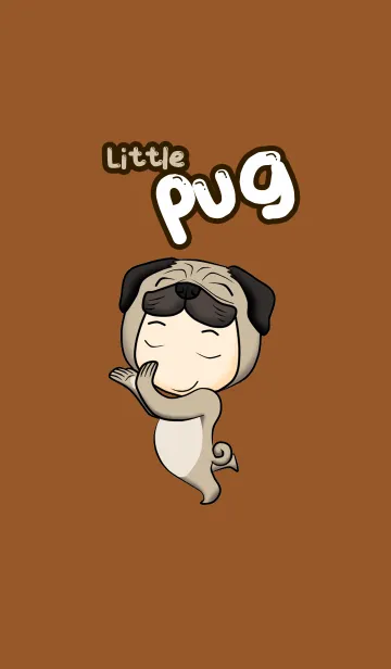 [LINE着せ替え] Little Pug！！の画像1