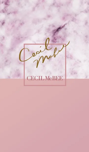 [LINE着せ替え] CECIL PNK＆WHTの画像1