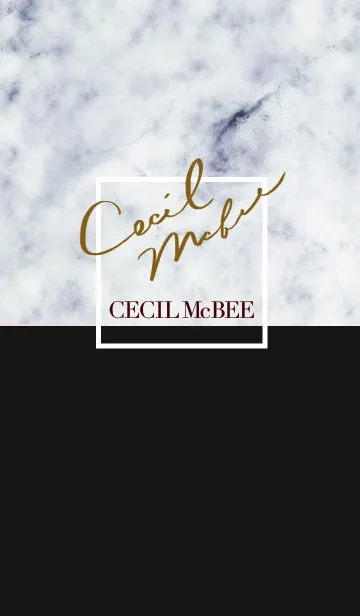 [LINE着せ替え] CECIL BLK＆BLKの画像1