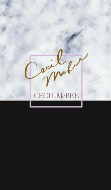 [LINE着せ替え] CECIL BLK＆WHTの画像1