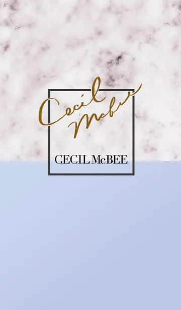 [LINE着せ替え] CECIL BLU＆BLKの画像1