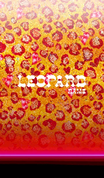 [LINE着せ替え] LEOPARD RAMEの画像1