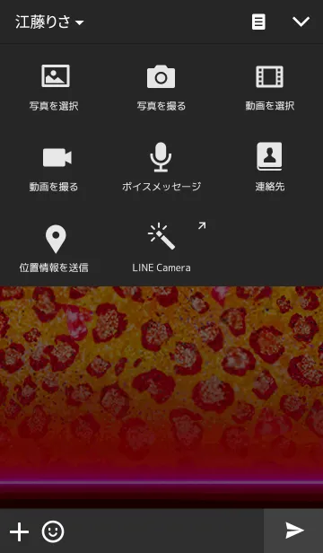 [LINE着せ替え] LEOPARD RAMEの画像4