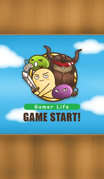 [LINE着せ替え] Gamer Life : GAME START！の画像1