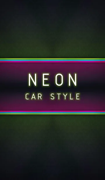 ネオンライト：車のスタイル2の着せ替えメイン画像