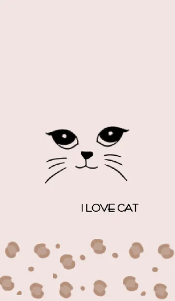 [LINE着せ替え] ねこ×レオパードの画像1