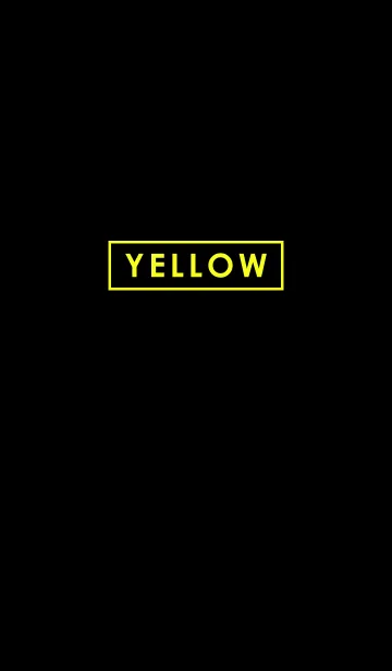 [LINE着せ替え] Yellow in Blackの画像1
