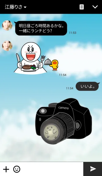 [LINE着せ替え] 撮り酉の画像3