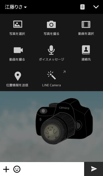 [LINE着せ替え] 撮り酉の画像4