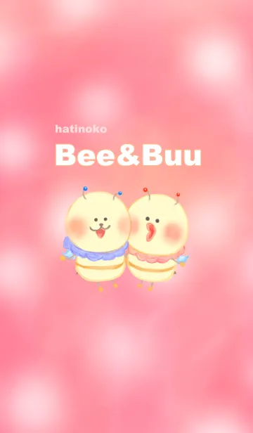[LINE着せ替え] ハチの子ビー&ブーの画像1