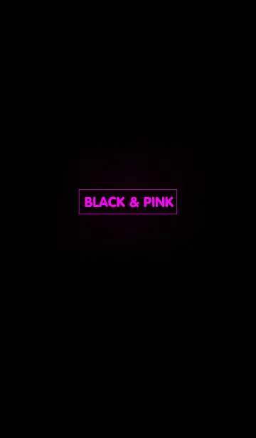 Black ＆ Pinkの着せ替えメイン画像