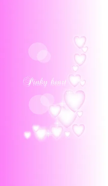 [LINE着せ替え] Pinky Pinky heart.の画像1