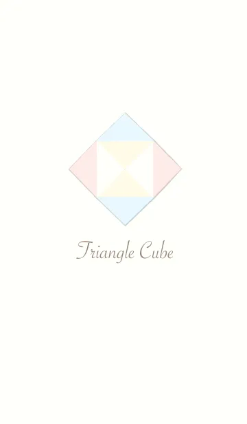 [LINE着せ替え] Triangle Cube.の画像1