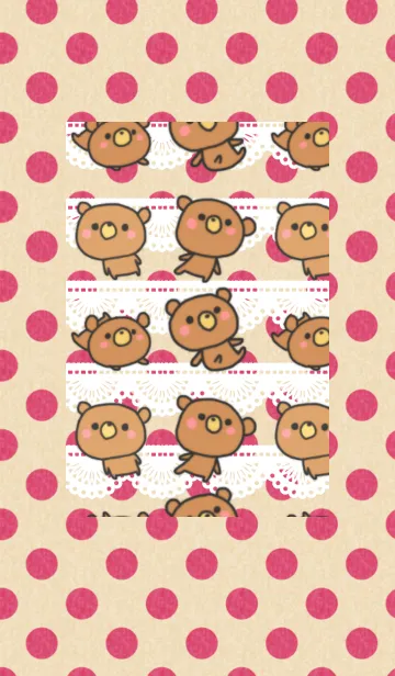 Polka-dot and bearの着せ替えメイン画像