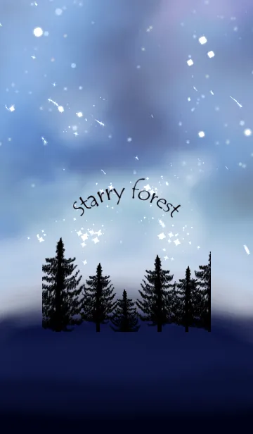 [LINE着せ替え] starry forestの画像1