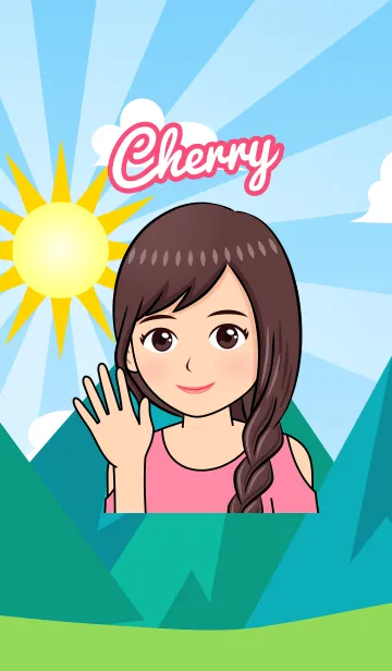 [LINE着せ替え] Cherry Themeの画像1