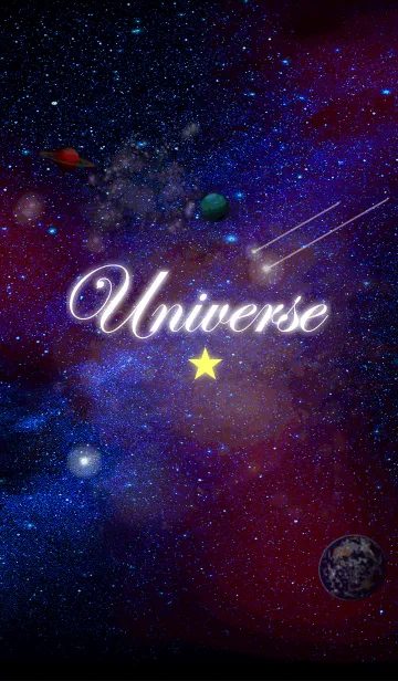 [LINE着せ替え] universe Star☆の画像1