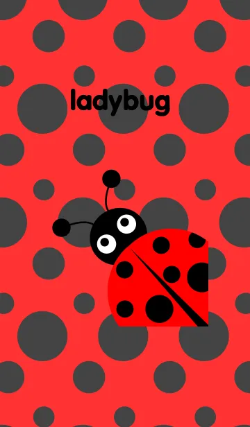 [LINE着せ替え] Red Lady Bug.の画像1