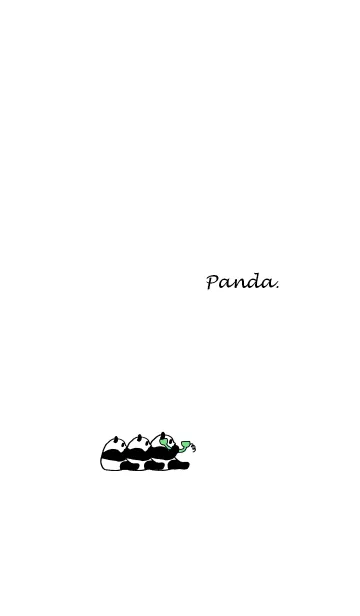 [LINE着せ替え] Panda.ぱんだ。の画像1