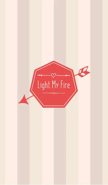 [LINE着せ替え] ハートに火をつけての画像1