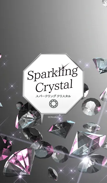 [LINE着せ替え] Sparkling Crystalの画像1