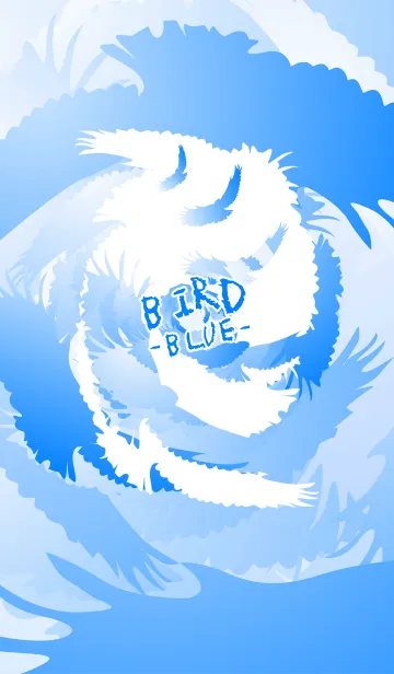 [LINE着せ替え] BIRD -BLUE-の画像1