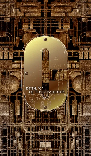 スチームパンクなイニシャル「C」の着せ替えメイン画像