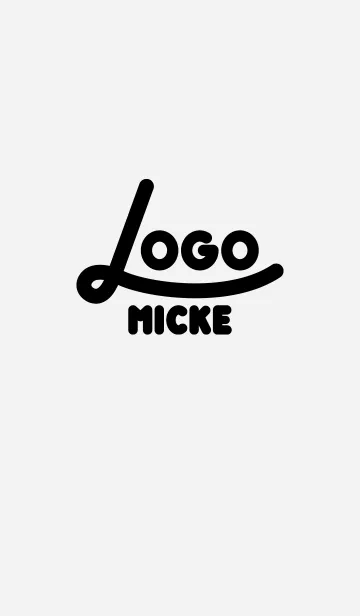 [LINE着せ替え] LOGO MICKEの画像1