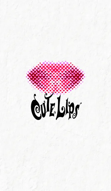 [LINE着せ替え] Cute lipsの画像1