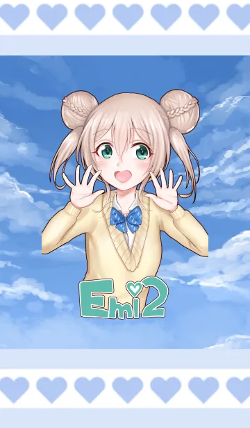 [LINE着せ替え] Emi2 themeの画像1