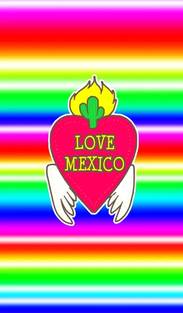 [LINE着せ替え] Love Mexico！の画像1