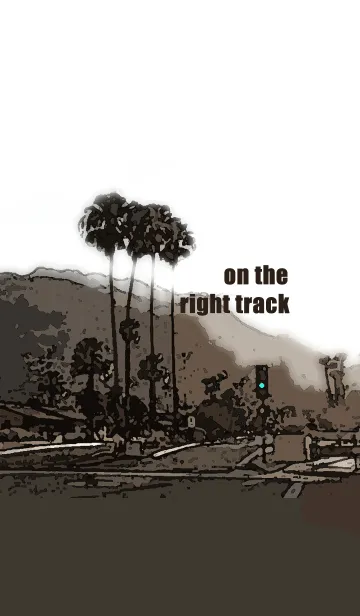 [LINE着せ替え] on the right trackの画像1