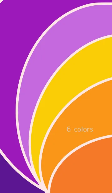 [LINE着せ替え] 6 colors ハロウィンバージョンの画像1