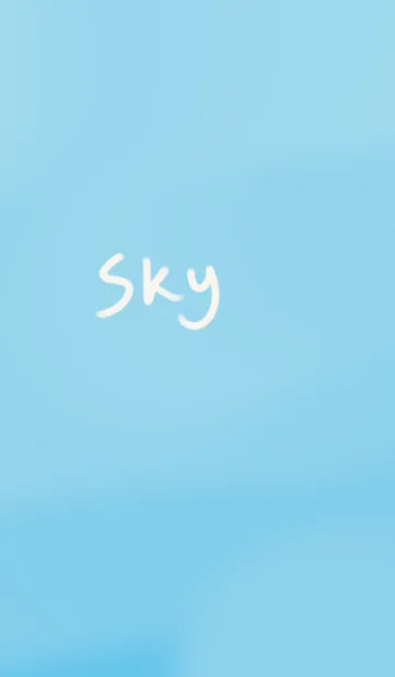 [LINE着せ替え] Simple Skyの画像1