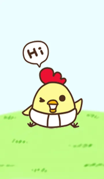 [LINE着せ替え] チキンおむつの画像1