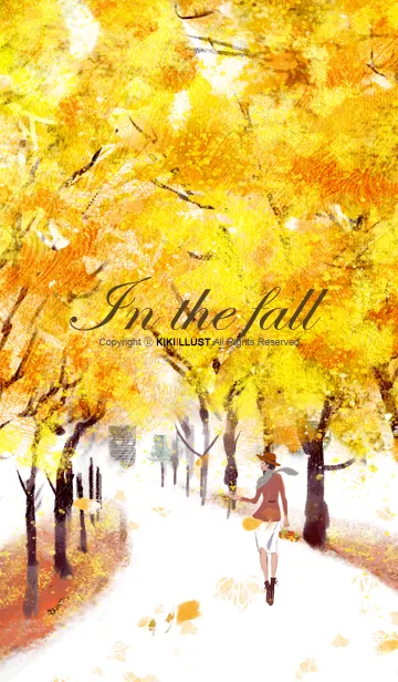 [LINE着せ替え] In the fall IIの画像1