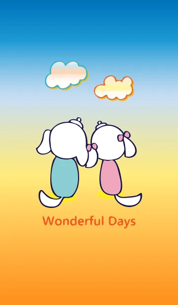 [LINE着せ替え] Wonderful Daysの画像1