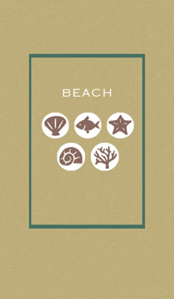 [LINE着せ替え] BEACHの画像1