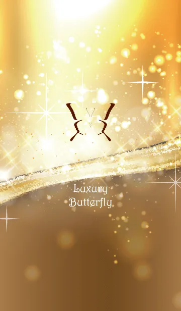 [LINE着せ替え] Luxury Butterfly -ver.1-の画像1