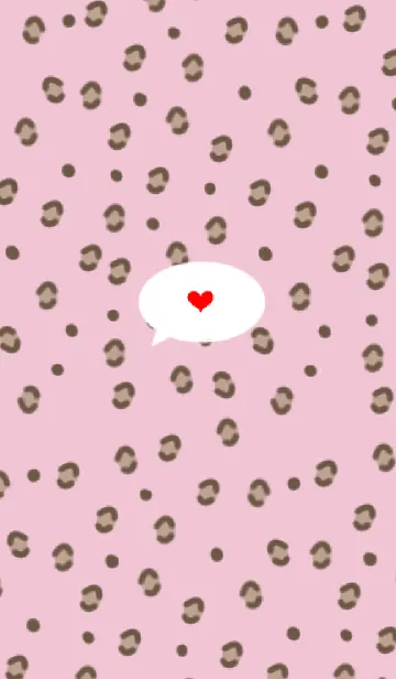 [LINE着せ替え] レオパード×シンプルの画像1