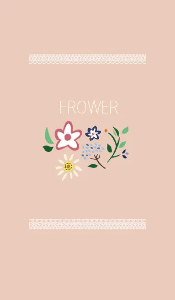 The FLOWERのLINE着せ替え