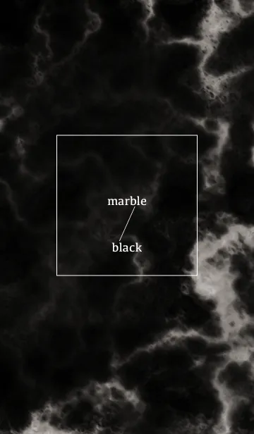 [LINE着せ替え] Black Marble Style 黒い大理石の画像1