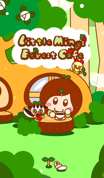 [LINE着せ替え] Little Ming's Forest Cafe (Open Now~)の画像1